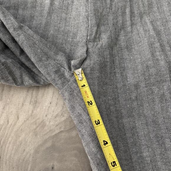 I Love Ugly Striped Gray Kobe Pants Size Small Slim Cotton Blend NWT - Picture 10 of 13